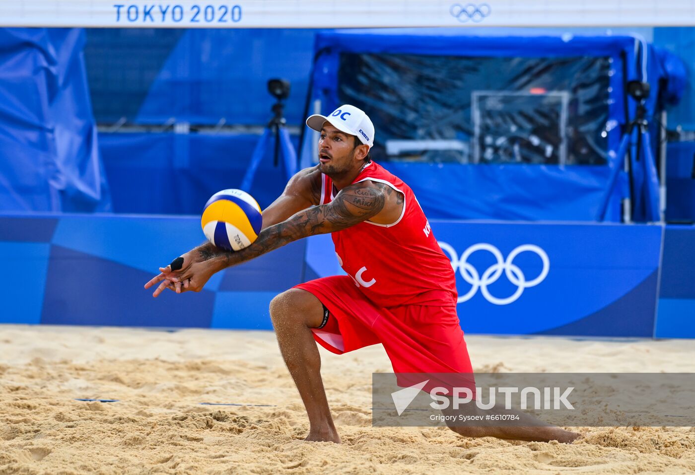 Japan Olympics 2020 Beach Volleyball Men Krasilnikov/Stoyanovskiy - Plavins/Tocs