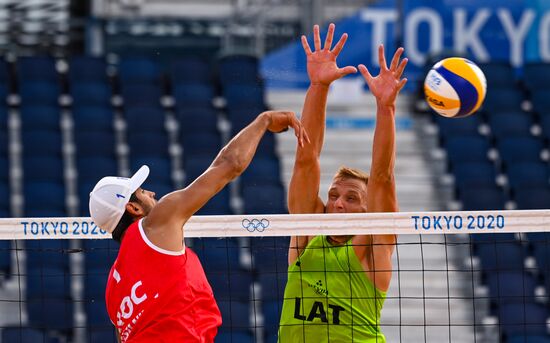 Japan Olympics 2020 Beach Volleyball Men Krasilnikov/Stoyanovskiy - Plavins/Tocs