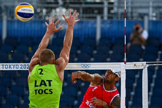 Japan Olympics 2020 Beach Volleyball Men Krasilnikov/Stoyanovskiy - Plavins/Tocs