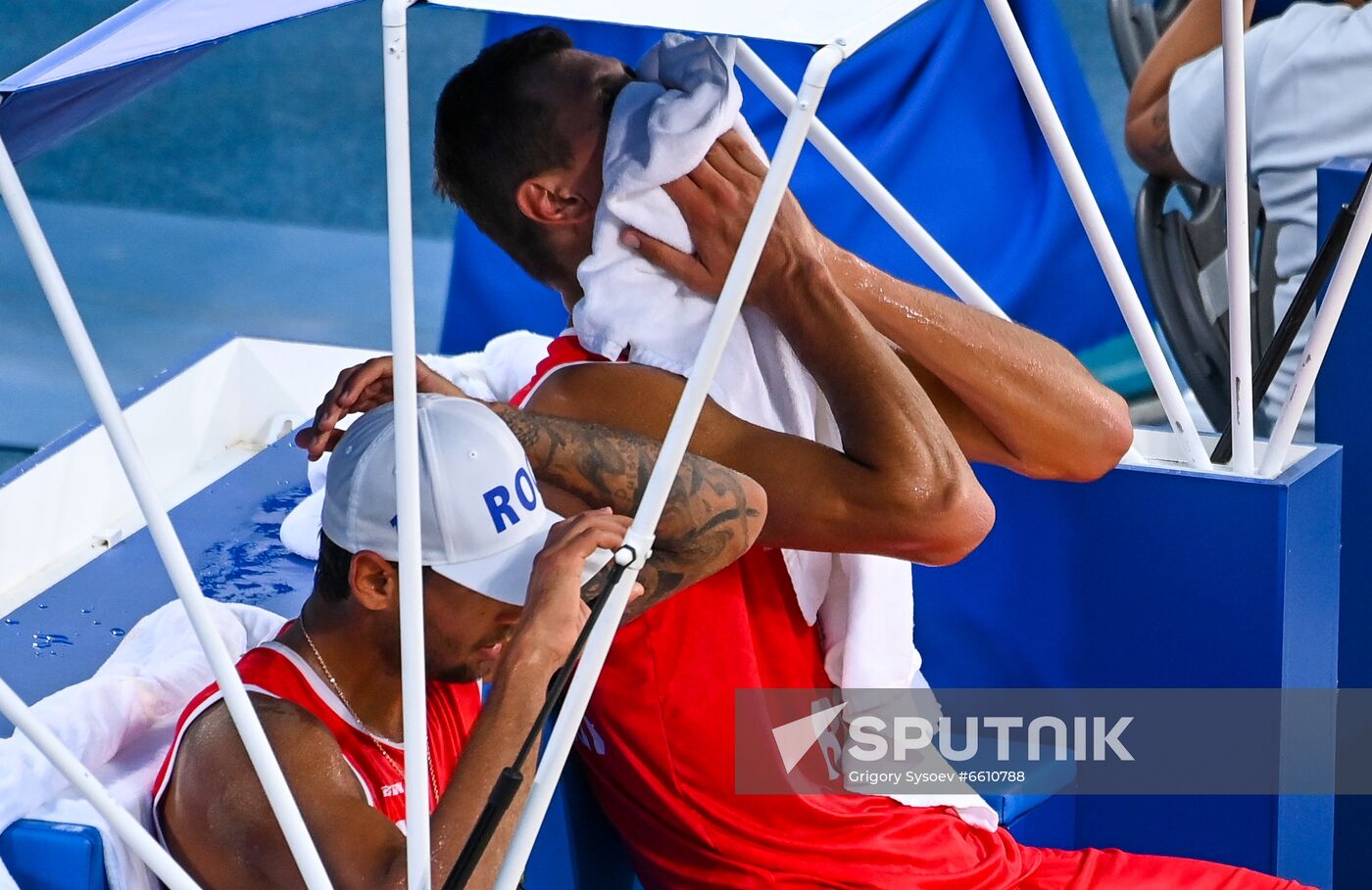 Japan Olympics 2020 Beach Volleyball Men Krasilnikov/Stoyanovskiy - Plavins/Tocs
