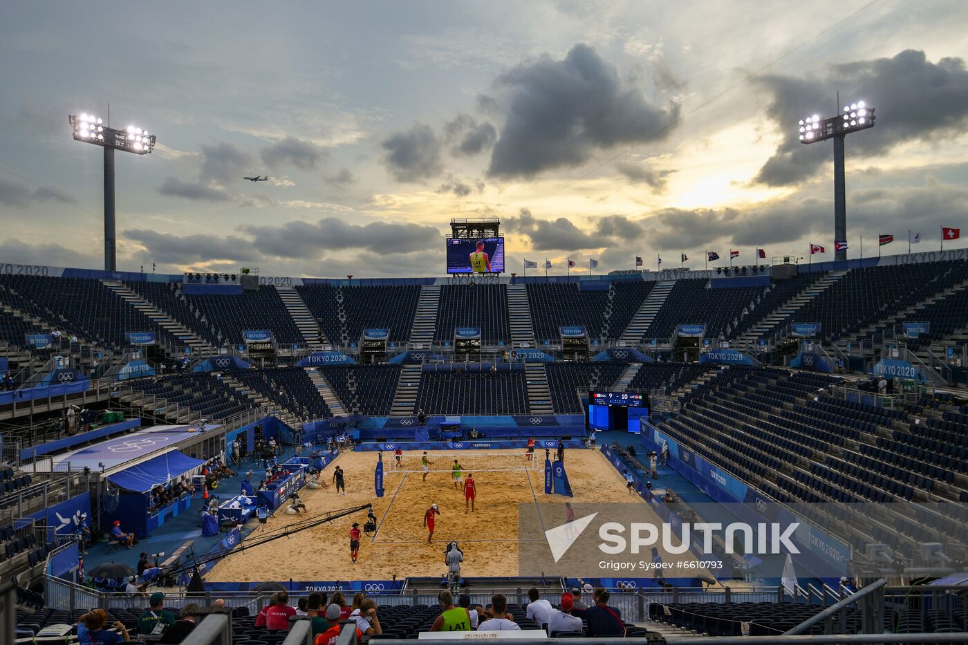 Japan Olympics 2020 Beach Volleyball Men Krasilnikov/Stoyanovskiy - Plavins/Tocs