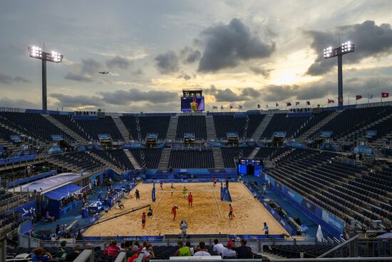 Japan Olympics 2020 Beach Volleyball Men Krasilnikov/Stoyanovskiy - Plavins/Tocs