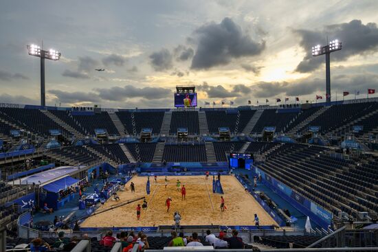 Japan Olympics 2020 Beach Volleyball Men Krasilnikov/Stoyanovskiy - Plavins/Tocs