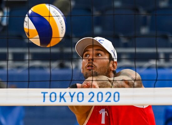 Japan Olympics 2020 Beach Volleyball Men Krasilnikov/Stoyanovskiy - Plavins/Tocs