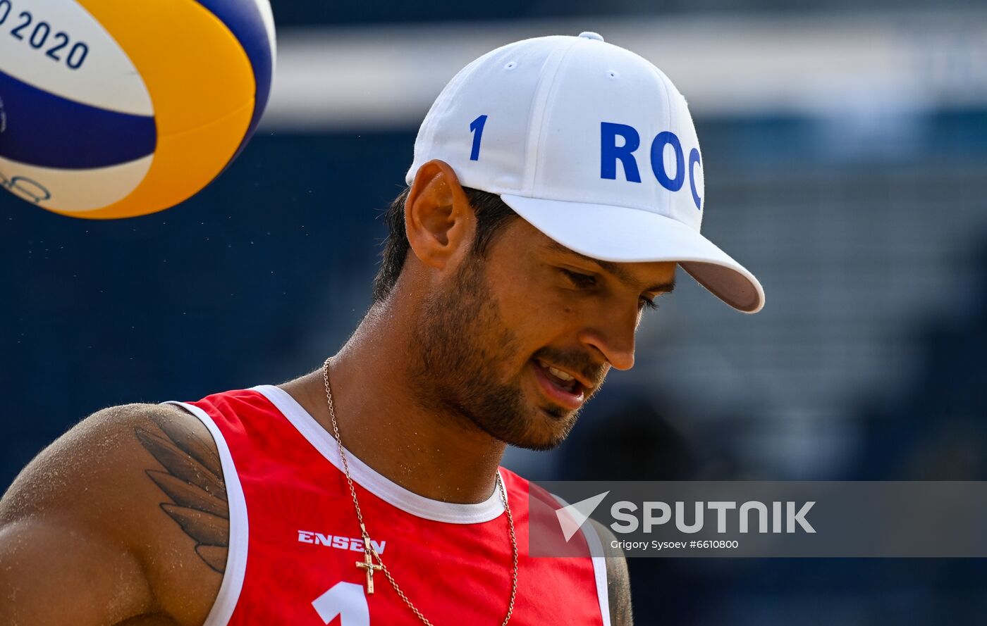 Japan Olympics 2020 Beach Volleyball Men Krasilnikov/Stoyanovskiy - Plavins/Tocs