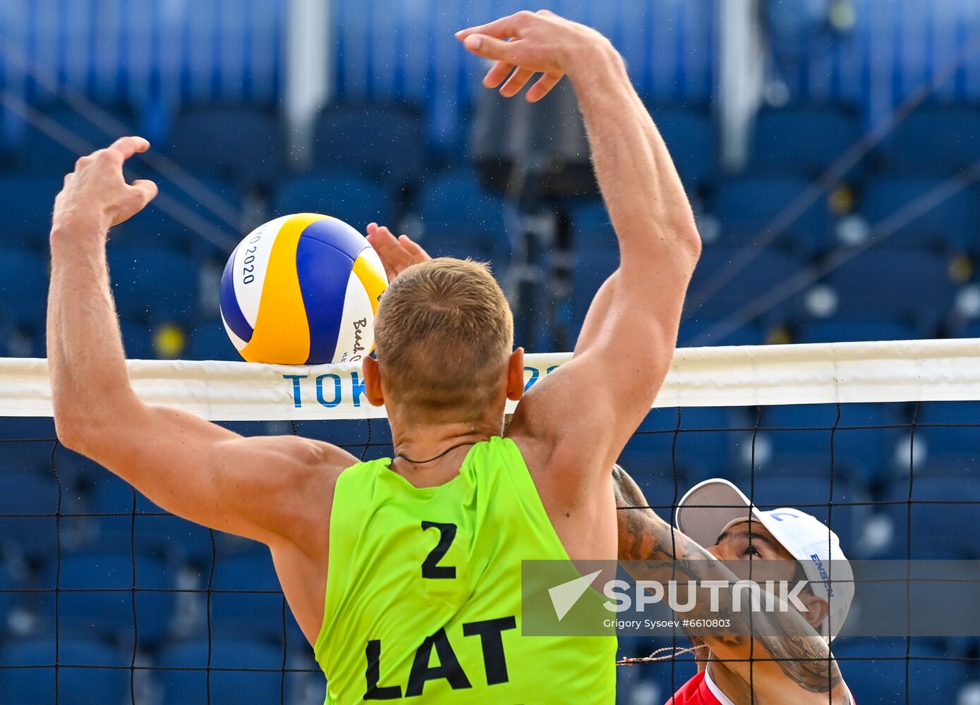 Japan Olympics 2020 Beach Volleyball Men Krasilnikov/Stoyanovskiy - Plavins/Tocs