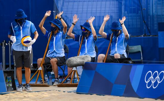 Japan Olympics 2020 Beach Volleyball Men Krasilnikov/Stoyanovskiy - Plavins/Tocs