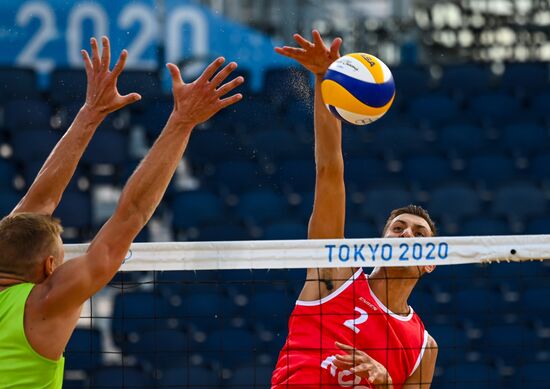 Japan Olympics 2020 Beach Volleyball Men Krasilnikov/Stoyanovskiy - Plavins/Tocs