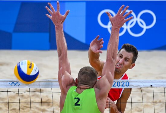 Japan Olympics 2020 Beach Volleyball Men Krasilnikov/Stoyanovskiy - Plavins/Tocs