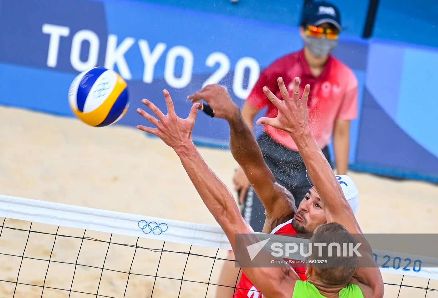 Japan Olympics 2020 Beach Volleyball Men Krasilnikov/Stoyanovskiy - Plavins/Tocs
