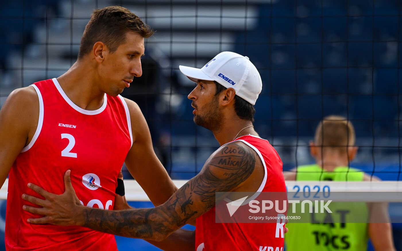 Japan Olympics 2020 Beach Volleyball Men Krasilnikov/Stoyanovskiy - Plavins/Tocs