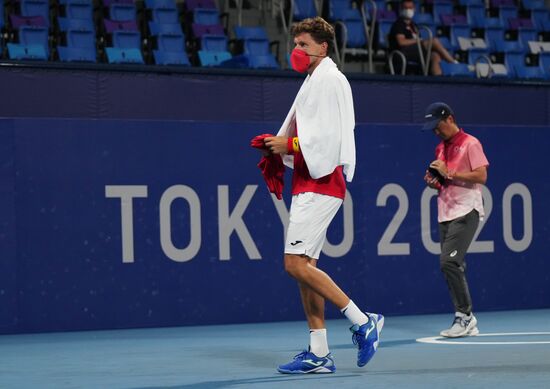 Japan Olympics 2020 Tennis Men Carreno Busta - Medvedev