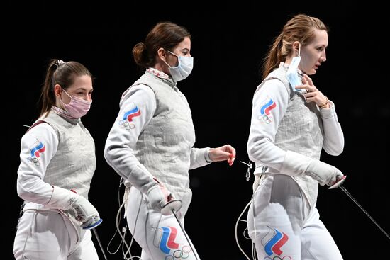 Japan Olympics 2020 Fencing Women Foil