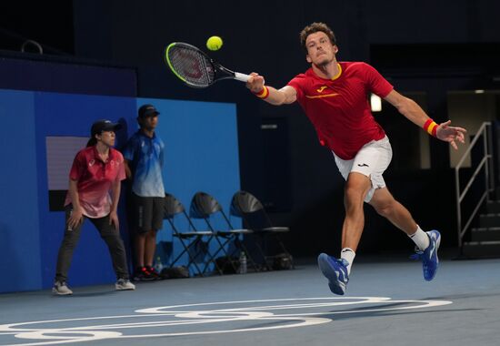 Japan Olympics 2020 Tennis Men Carreno Busta - Medvedev