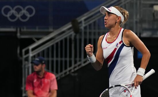 Japan Olympics 2020 Tennis Mixed Doubles Vesnina/Karatsev - Swiatek/Kubot