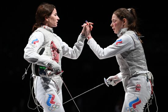 Japan Olympics 2020 Fencing Women Foil