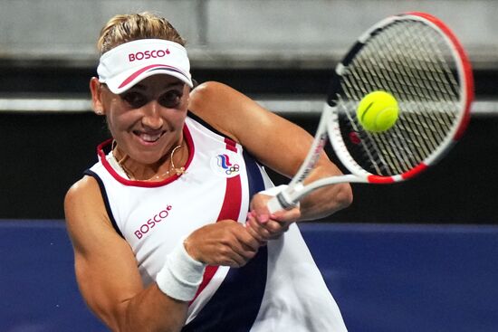 Japan Olympics 2020 Tennis Mixed Doubles Vesnina/Karatsev - Swiatek/Kubot