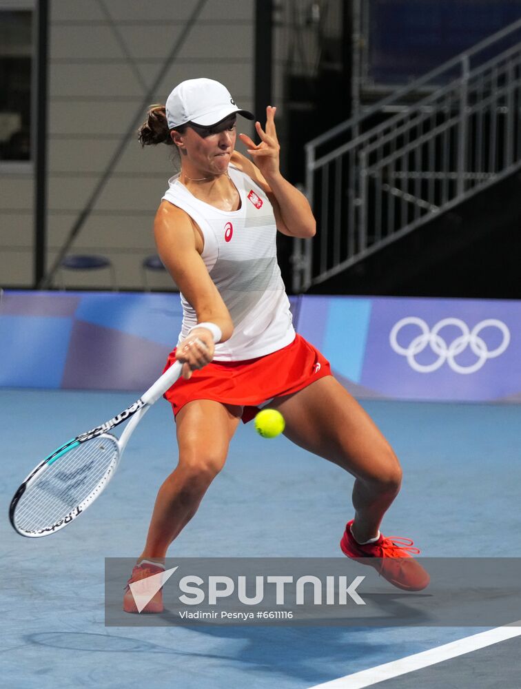 Japan Olympics 2020 Tennis Mixed Doubles Vesnina/Karatsev - Swiatek/Kubot