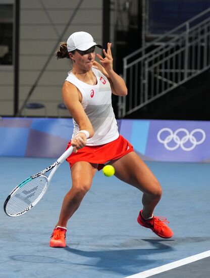 Japan Olympics 2020 Tennis Mixed Doubles Vesnina/Karatsev - Swiatek/Kubot