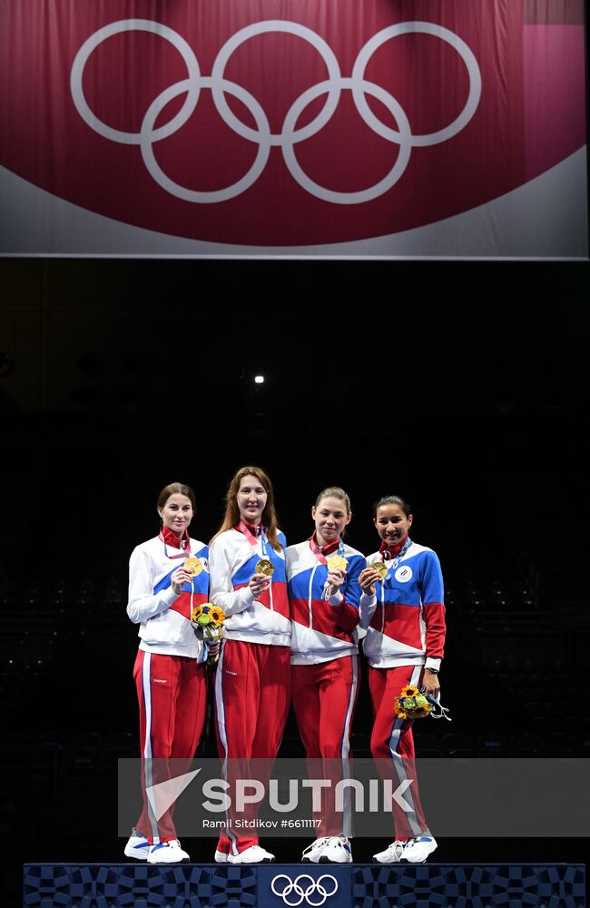 Japan Olympics 2020 Fencing Women Foil