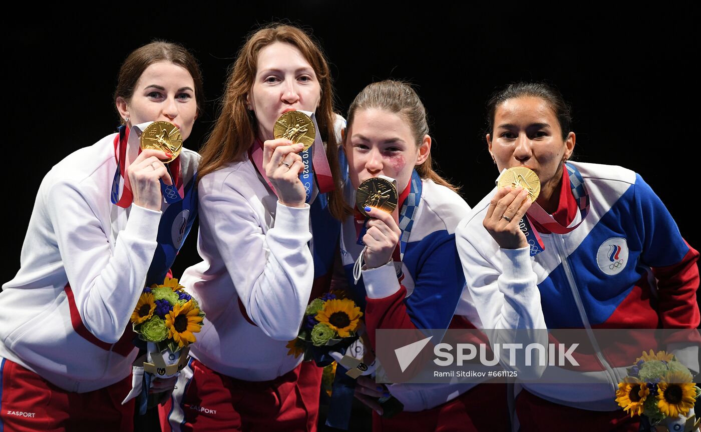 Japan Olympics 2020 Fencing Women Foil