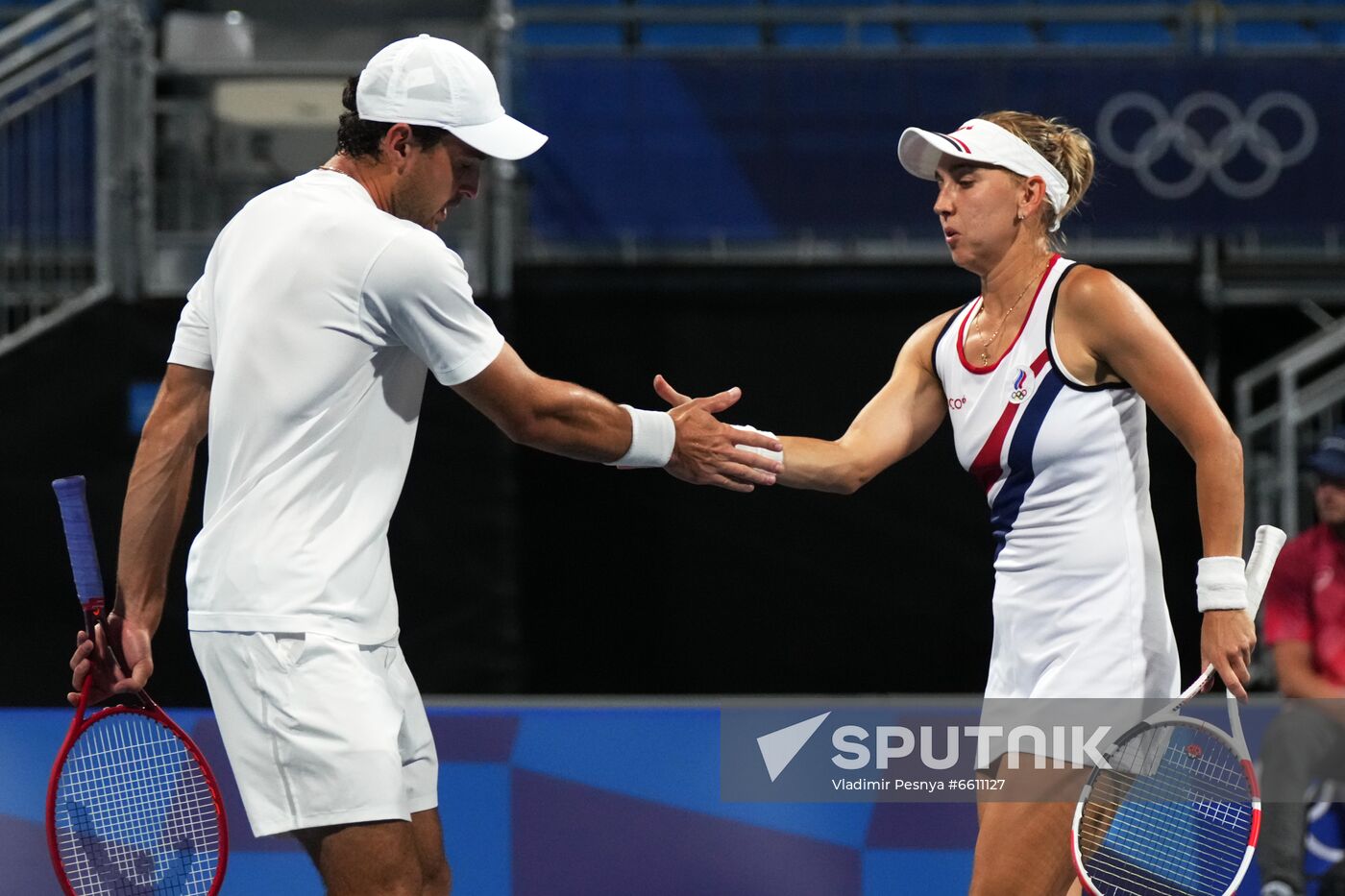 Japan Olympics 2020 Tennis Mixed Doubles Vesnina/Karatsev - Swiatek/Kubot