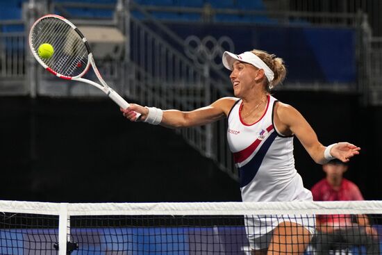 Japan Olympics 2020 Tennis Mixed Doubles Vesnina/Karatsev - Swiatek/Kubot