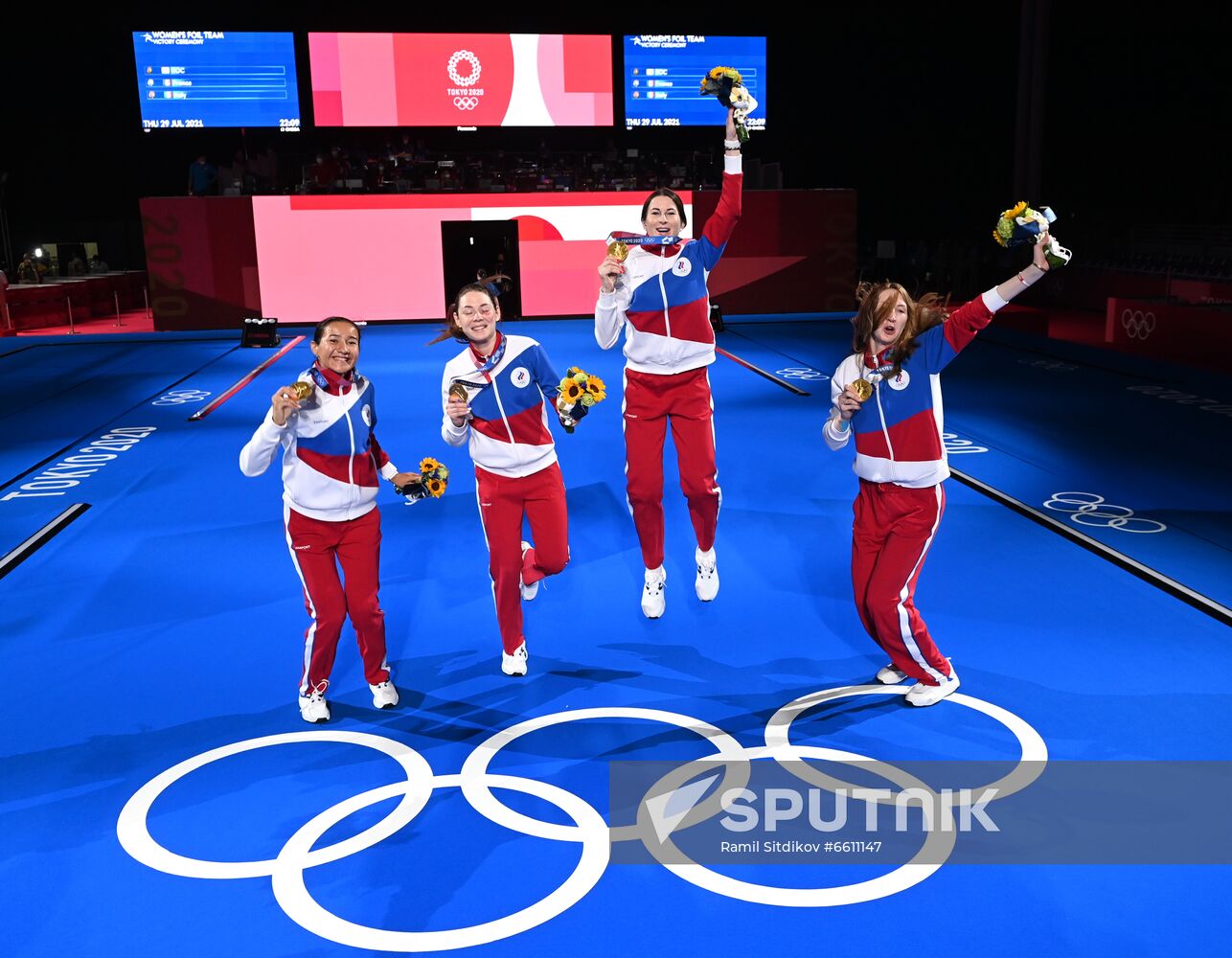 Japan Olympics 2020 Fencing Women Foil