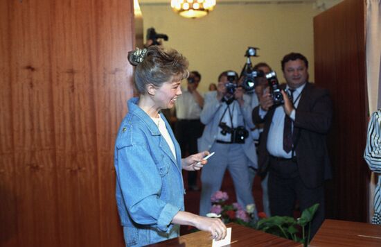 Election of first Russian president