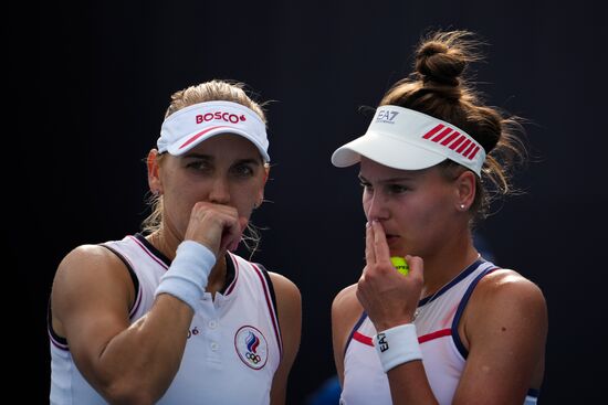 Japan Olympics 2020 Tennis Women Krejcikova/Siniakova - Kudermetova/Vesnina