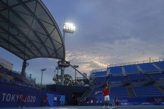 Japan Olympics 2020 Tennis Men Carreno Busta - Medvedev