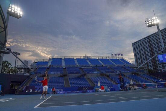 Japan Olympics 2020 Tennis Men Carreno Busta - Medvedev