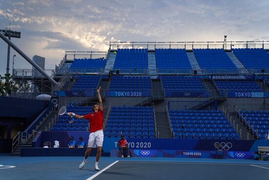 Japan Olympics 2020 Tennis Men Carreno Busta - Medvedev