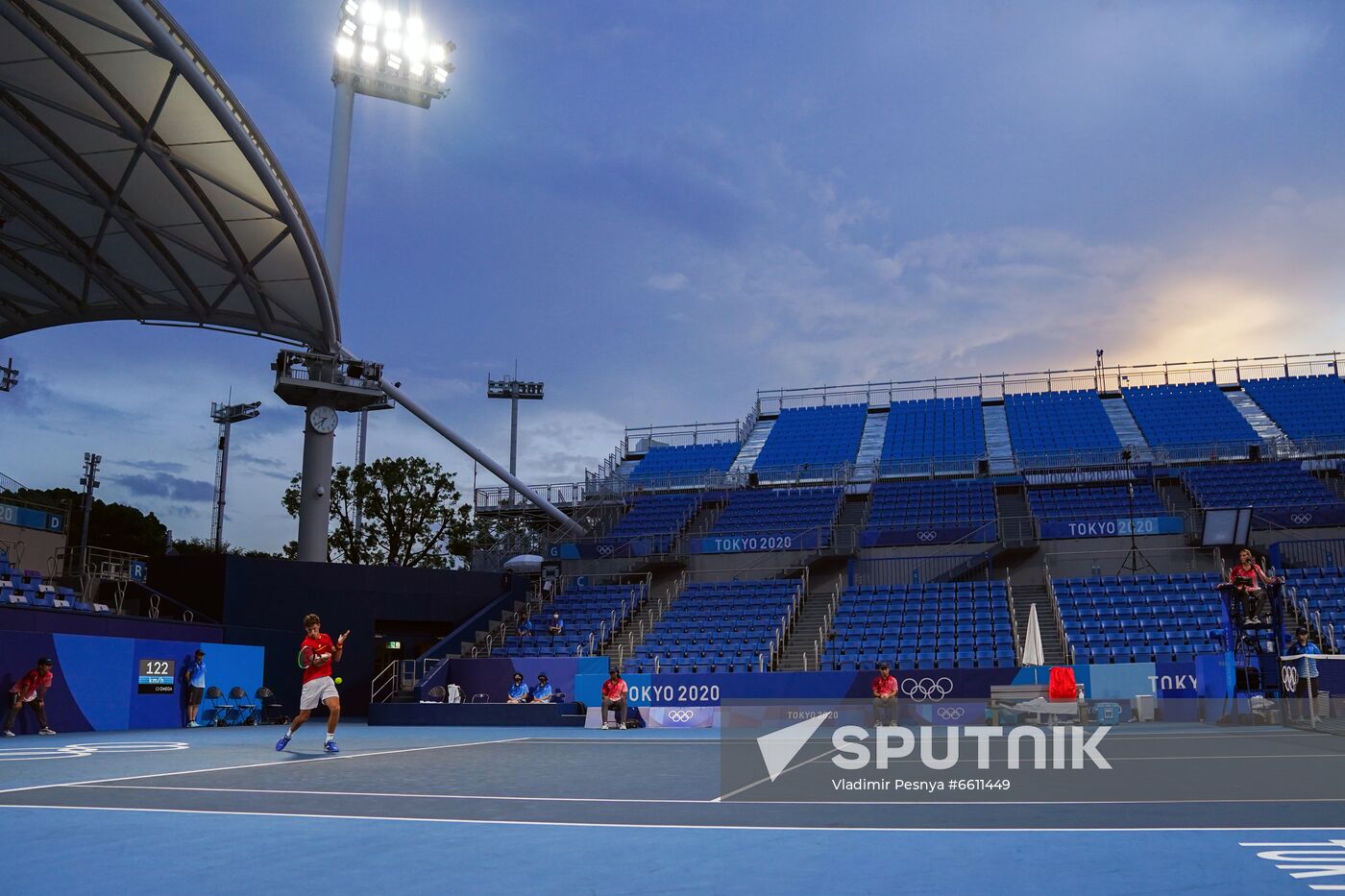 Japan Olympics 2020 Tennis Men Carreno Busta - Medvedev