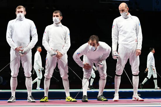 Japan Olympics 2020 Fencing Men Epee