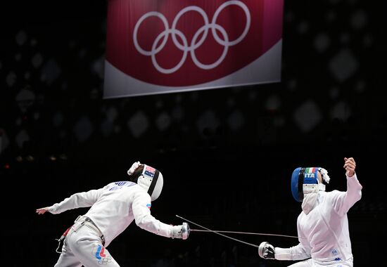 Japan Olympics 2020 Fencing Men Epee