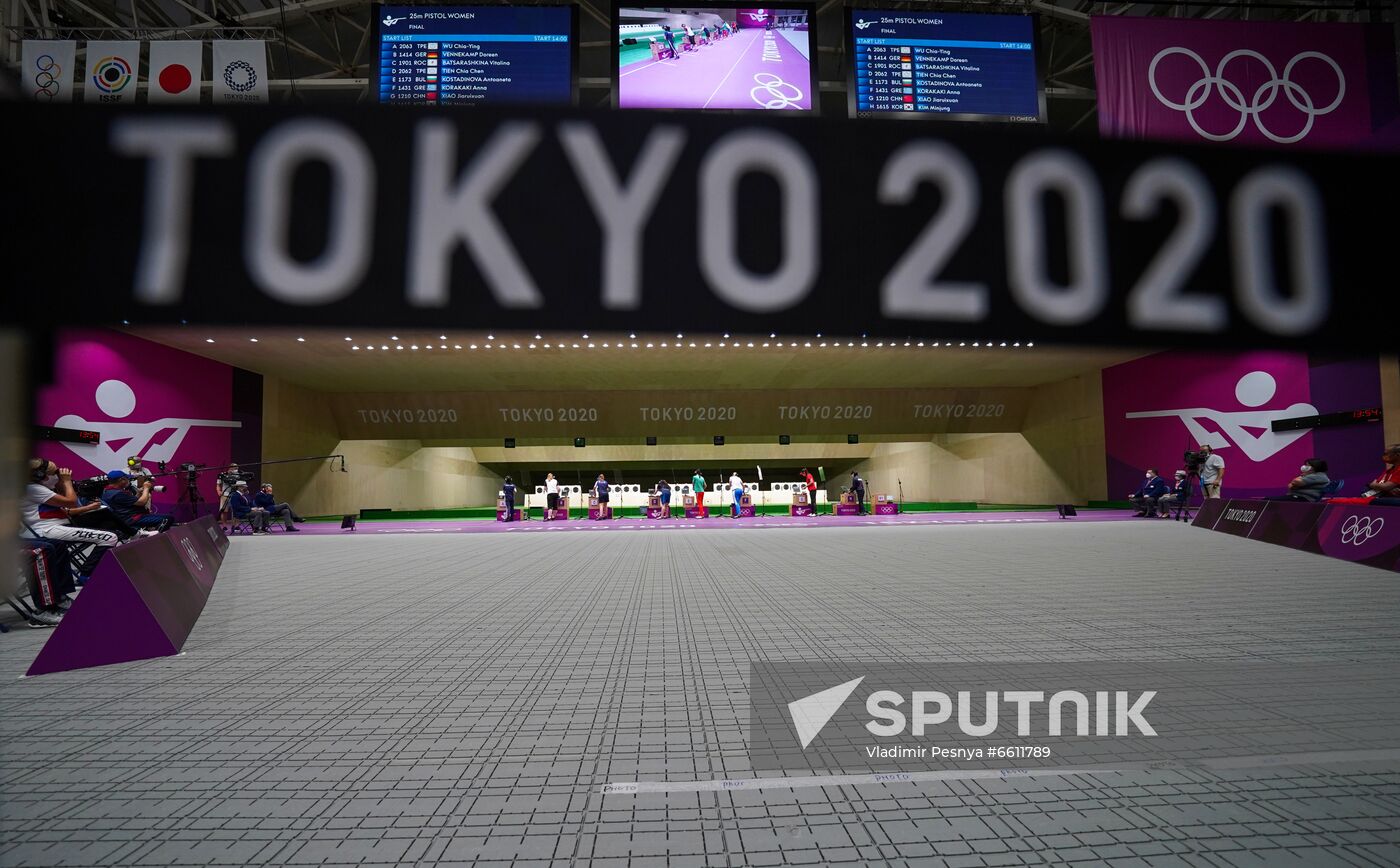 Japan Olympics 2020 Shooting Women 25m Pistol