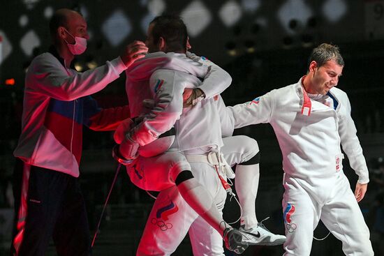 Japan Olympics 2020 Fencing Men Epee