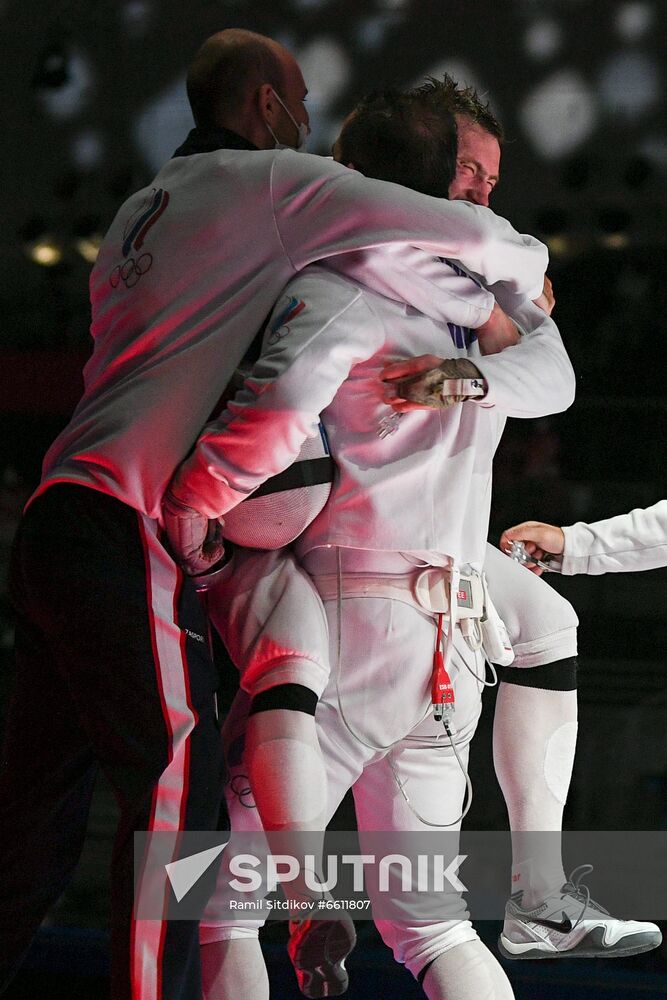Japan Olympics 2020 Fencing Men Epee