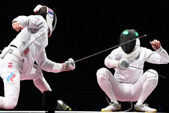 Japan Olympics 2020 Fencing Men Epee