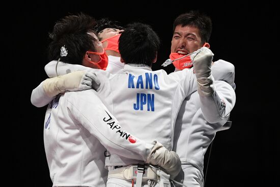 Japan Olympics 2020 Fencing Men Epee