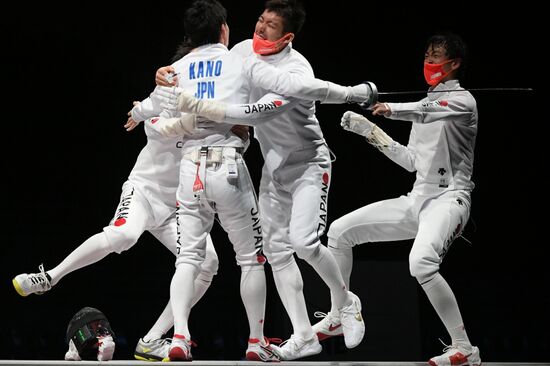 Japan Olympics 2020 Fencing Men Epee