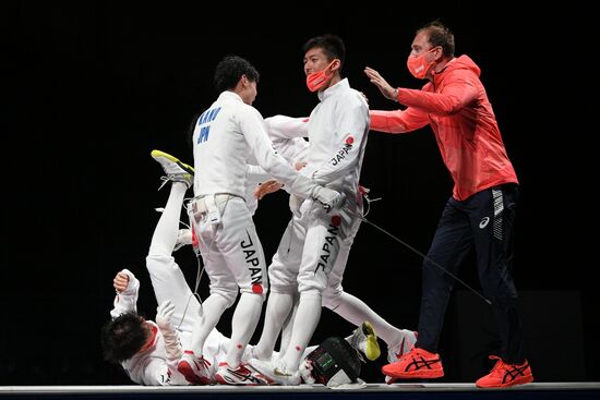 Japan Olympics 2020 Fencing Men Epee