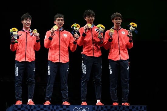 Japan Olympics 2020 Fencing Men Epee