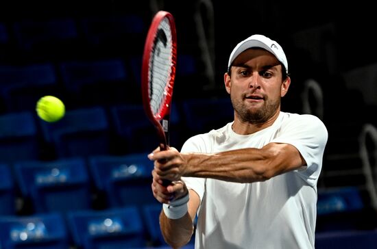 Japan Olympics 2020 Tennis Mixed Doubles Vesnina/Karatsev - Stojanovic/Djokovic