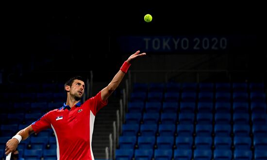 Japan Olympics 2020 Tennis Mixed Doubles Vesnina/Karatsev - Stojanovic/Djokovic