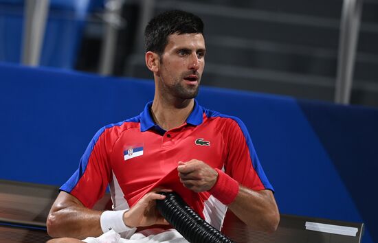Japan Olympics 2020 Tennis Mixed Doubles Vesnina/Karatsev - Stojanovic/Djokovic