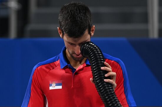Japan Olympics 2020 Tennis Mixed Doubles Vesnina/Karatsev - Stojanovic/Djokovic