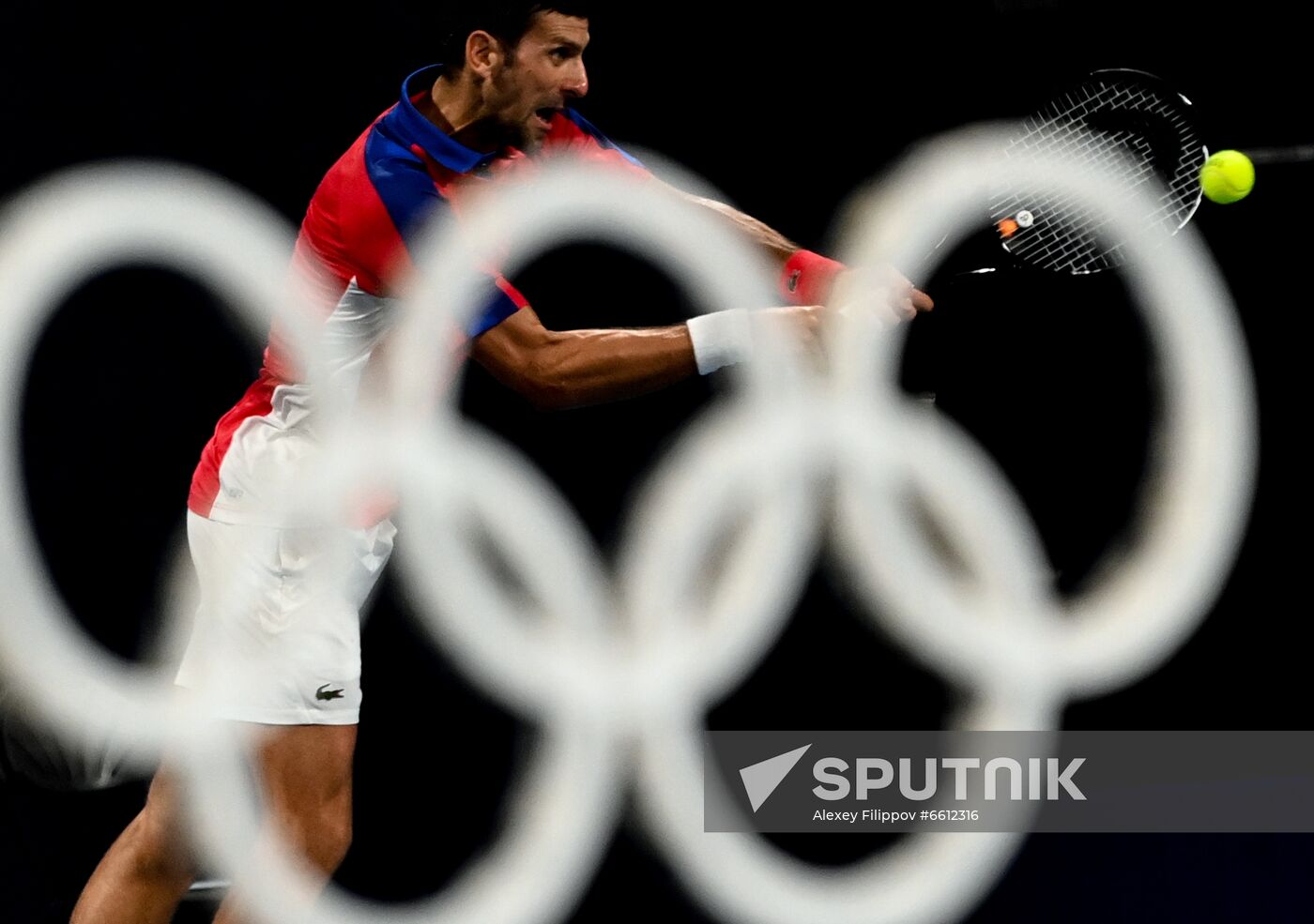 Japan Olympics 2020 Tennis Mixed Doubles Vesnina/Karatsev - Stojanovic/Djokovic