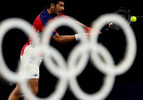 Japan Olympics 2020 Tennis Mixed Doubles Vesnina/Karatsev - Stojanovic/Djokovic
